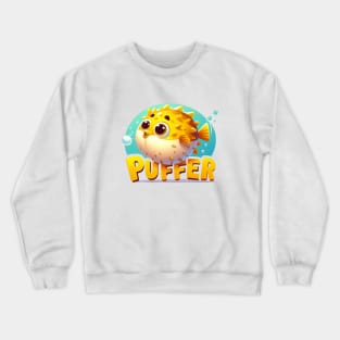 Puffer Fish Crewneck Sweatshirt